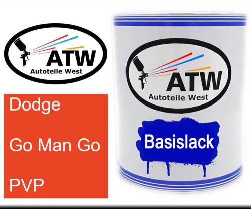 Dodge, Go Man Go, PVP: 1L Lackdose, von ATW Autoteile West.